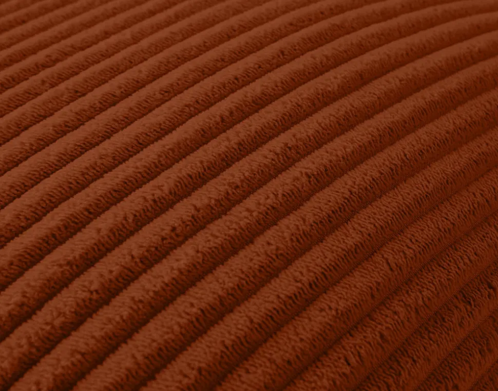 BEST MOBILIER - Rune - coussin - en velours côtelé - 37x37 cm