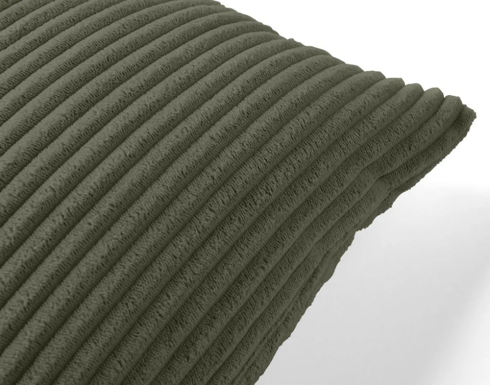 BEST MOBILIER - Rune - coussin - en velours côtelé - 37x37 cm