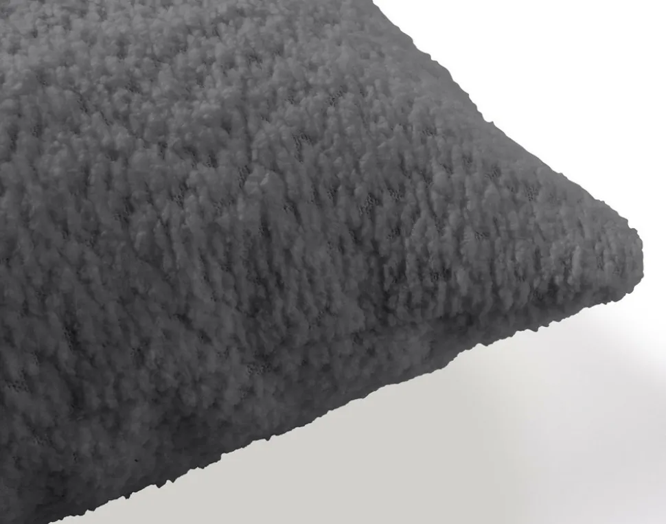 BEST MOBILIER - Rune - coussin - en tissu bouclette - 37x37 cm