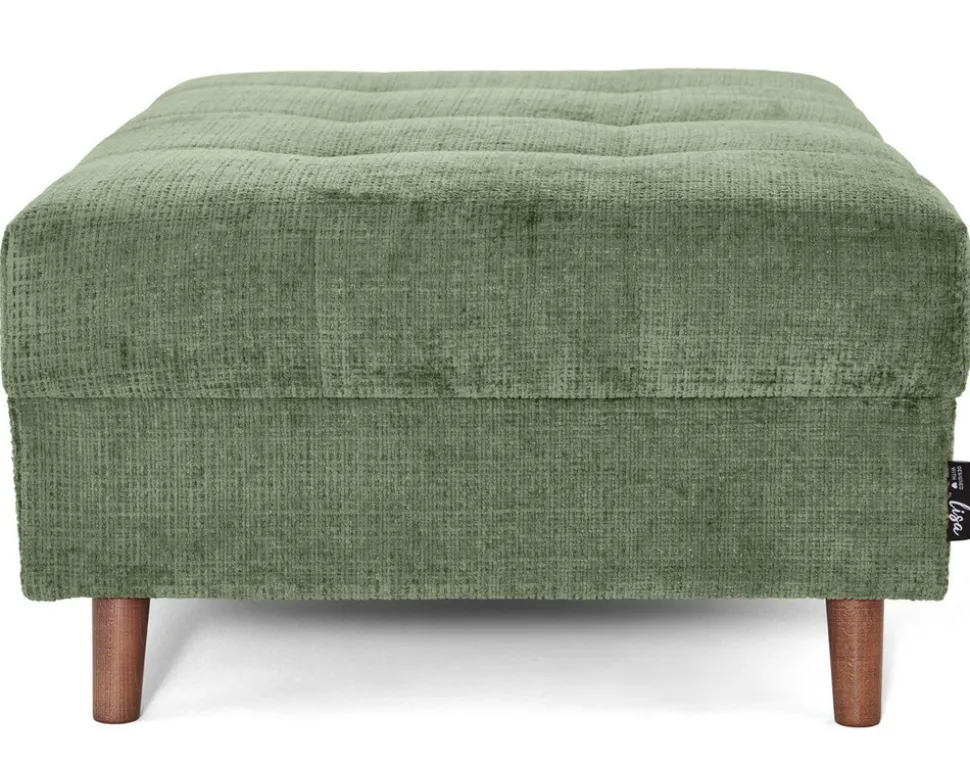 BEST MOBILIER - Rune - pouf en velours texturé