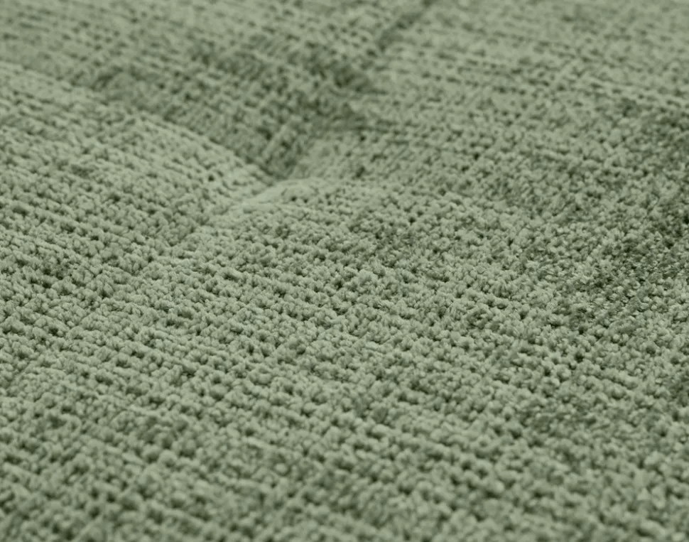 BEST MOBILIER - Rune - pouf en velours texturé