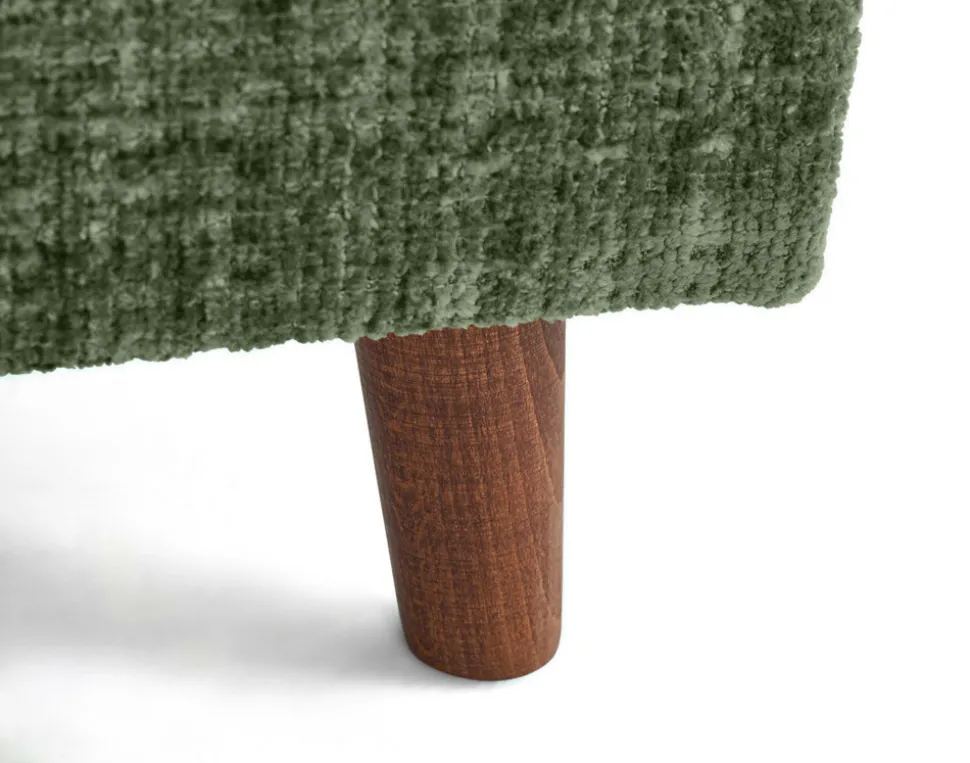 BEST MOBILIER - Rune - pouf en velours texturé