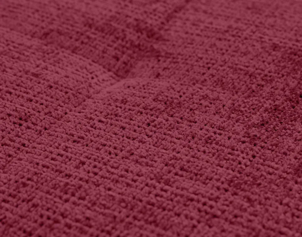 BEST MOBILIER - Rune - pouf en velours texturé