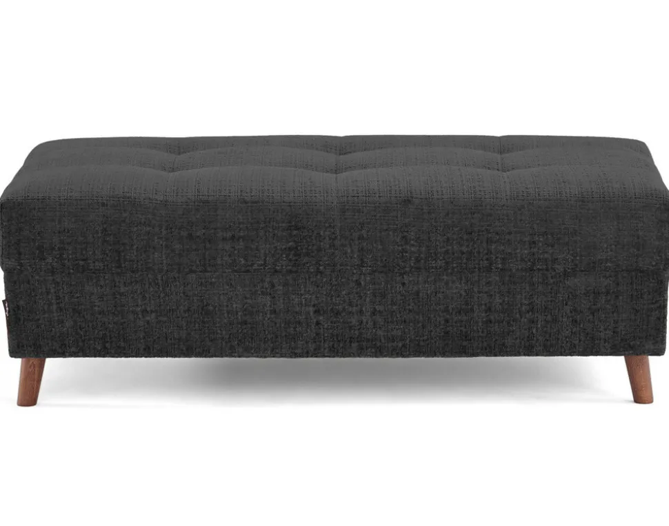 BEST MOBILIER - Rune - pouf en velours texturé