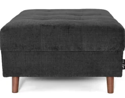 BEST MOBILIER - Rune - pouf en velours texturé