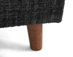 BEST MOBILIER - Rune - pouf en velours texturé