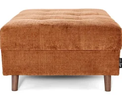 BEST MOBILIER - Rune - pouf en velours texturé