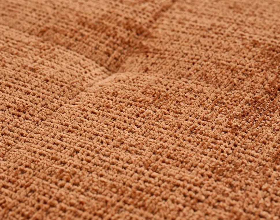 BEST MOBILIER - Rune - pouf en velours texturé