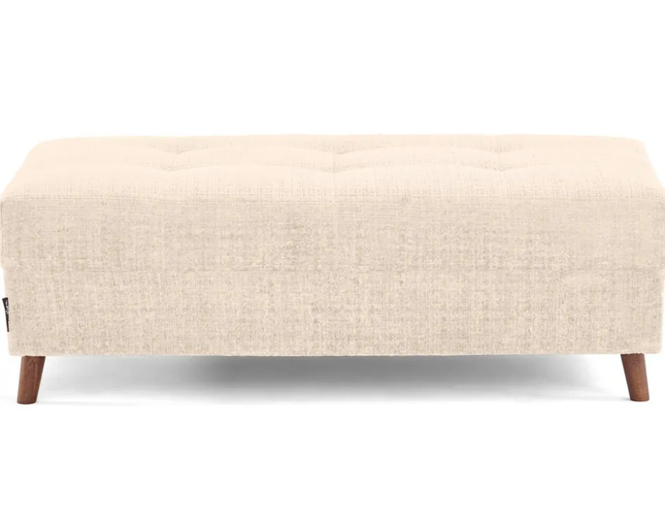 BEST MOBILIER - Rune - pouf en velours texturé