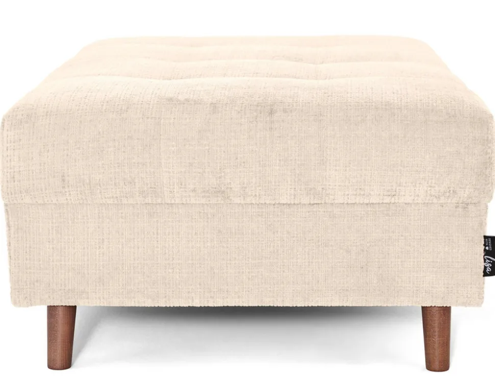 BEST MOBILIER - Rune - pouf en velours texturé