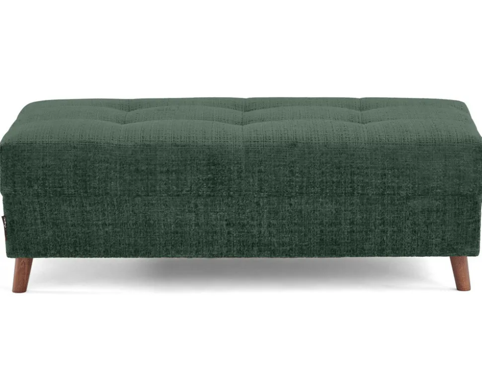 BEST MOBILIER - Rune - pouf en velours texturé