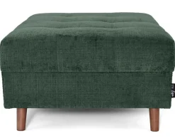 BEST MOBILIER - Rune - pouf en velours texturé