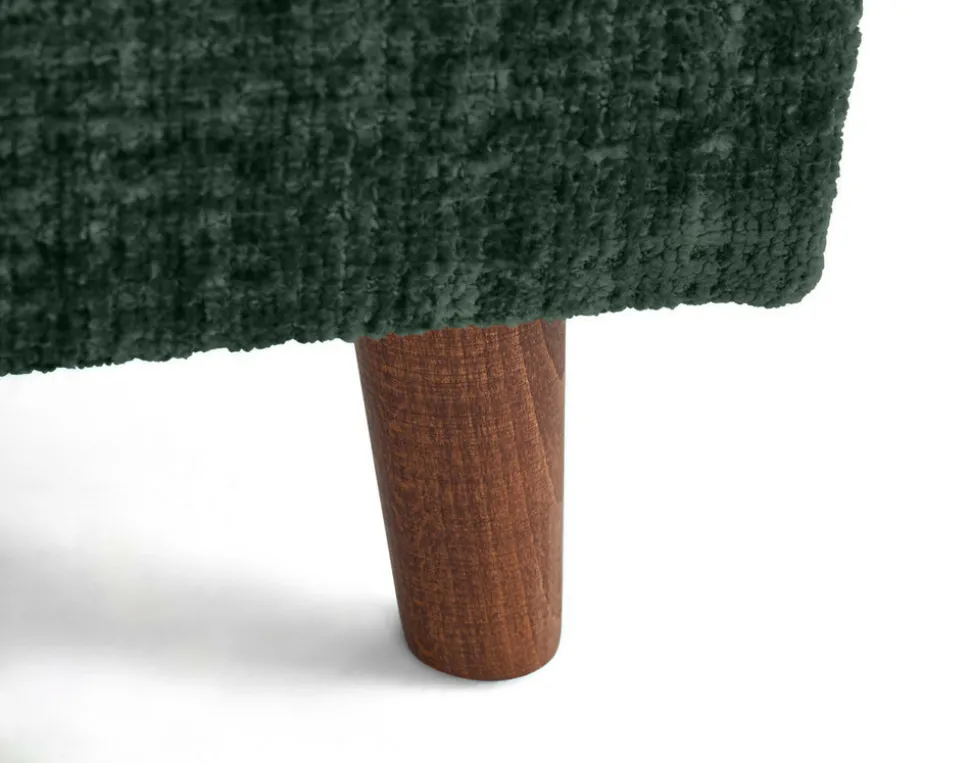 BEST MOBILIER - Rune - pouf en velours texturé