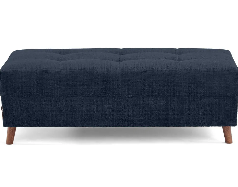 BEST MOBILIER - Rune - pouf en velours texturé