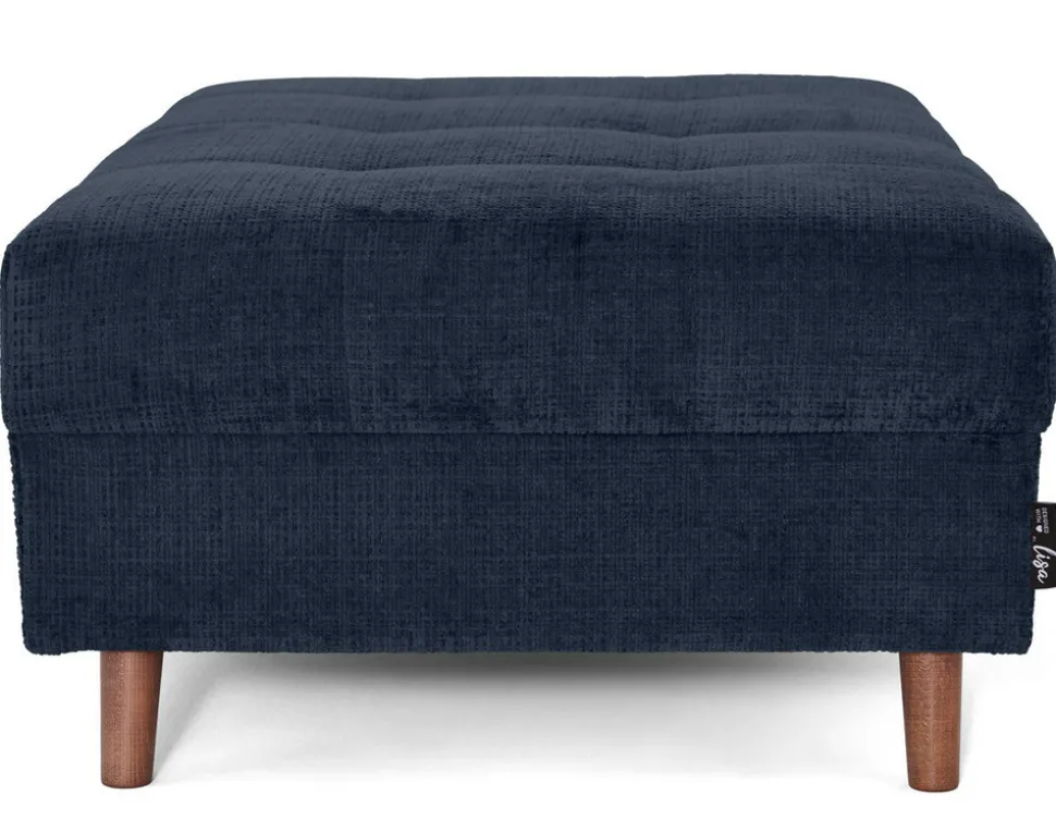 BEST MOBILIER - Rune - pouf en velours texturé