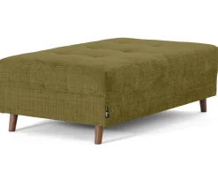 BEST MOBILIER - Rune - pouf en velours texturé