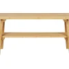 BEST MOBILIER - Saona - banc avec rangement - bambou naturel - 70 cm