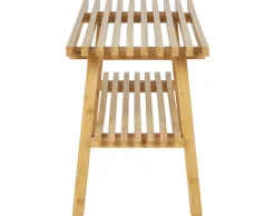 BEST MOBILIER - Saona - banc avec rangement - bambou naturel - 70 cm
