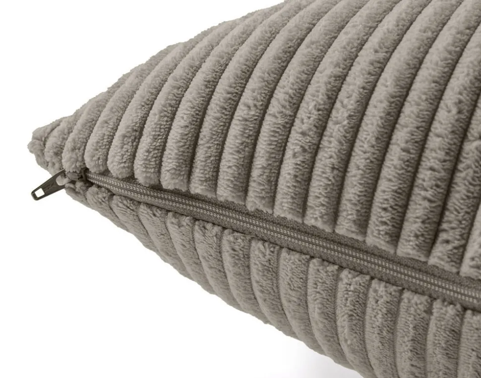 BEST MOBILIER - Selma - coussin - en velours côtelé - 50x50 cm