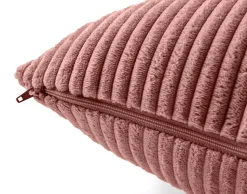 BEST MOBILIER - Selma - coussin - en velours côtelé - 60x60 cm