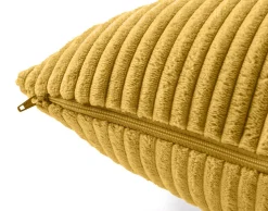 BEST MOBILIER - Selma - coussin - en velours côtelé - 60x60 cm