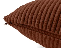 BEST MOBILIER - Selma - coussin - en velours côtelé - 50x50 cm