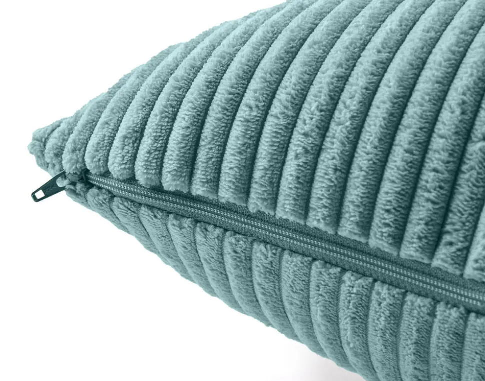 BEST MOBILIER - Selma - coussin - en velours côtelé - 40x40 cm