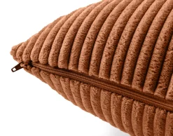 BEST MOBILIER - Selma - coussin - en velours côtelé - 50x50 cm