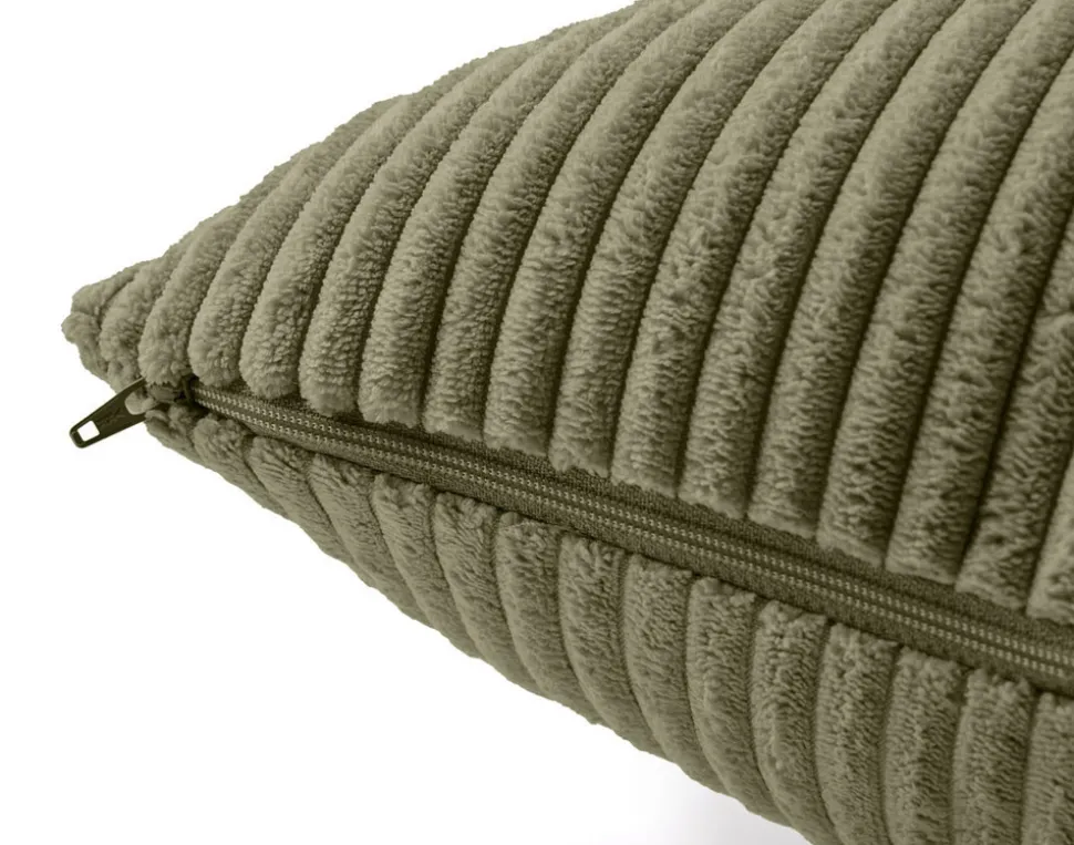 BEST MOBILIER - Selma - coussin - en velours côtelé - 50x50 cm