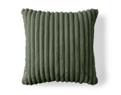 BEST MOBILIER - Sierra - coussin - en fausse fourrure côtelé - 60x60 cm