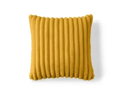 BEST MOBILIER - Sierra - coussin - en fausse fourrure côtelé - 50x50 cm