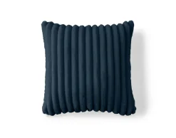 BEST MOBILIER - Sierra - coussin - en fausse fourrure côtelé - 50x50 cm