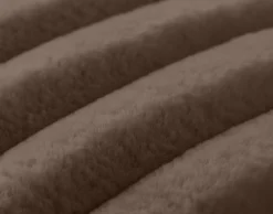 BEST MOBILIER - Sierra - coussin - en fausse fourrure côtelé - 40x40 cm