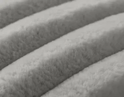 BEST MOBILIER - Sierra - coussin - en fausse fourrure côtelé - 40x40 cm