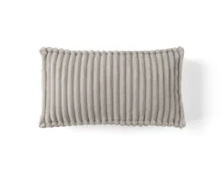 BEST MOBILIER - Stella - coussin - en velours côtelé grosses côtes - 32x57 cm