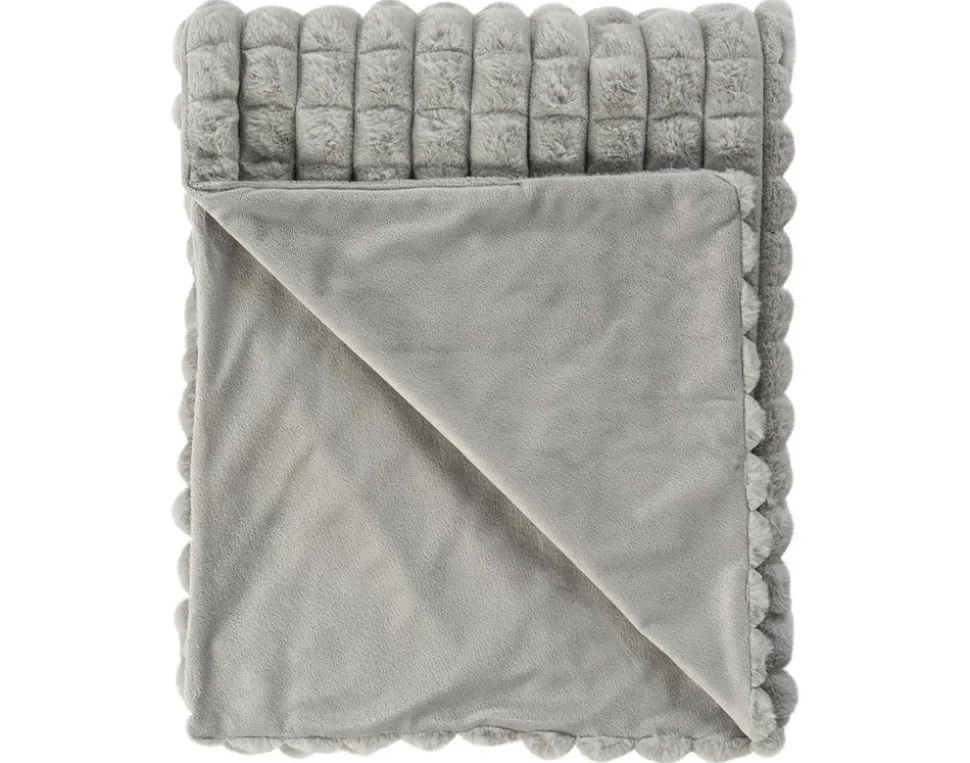 BEST MOBILIER - Sweety - plaid - 150x200 cm - en velours