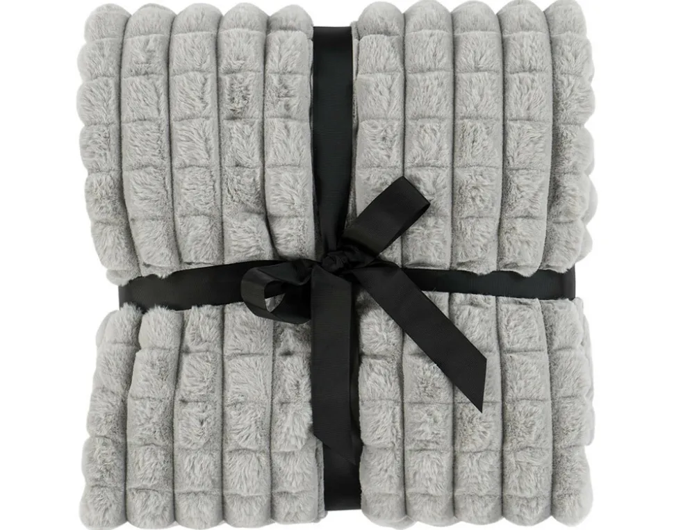 BEST MOBILIER - Sweety - plaid - 150x200 cm - en velours