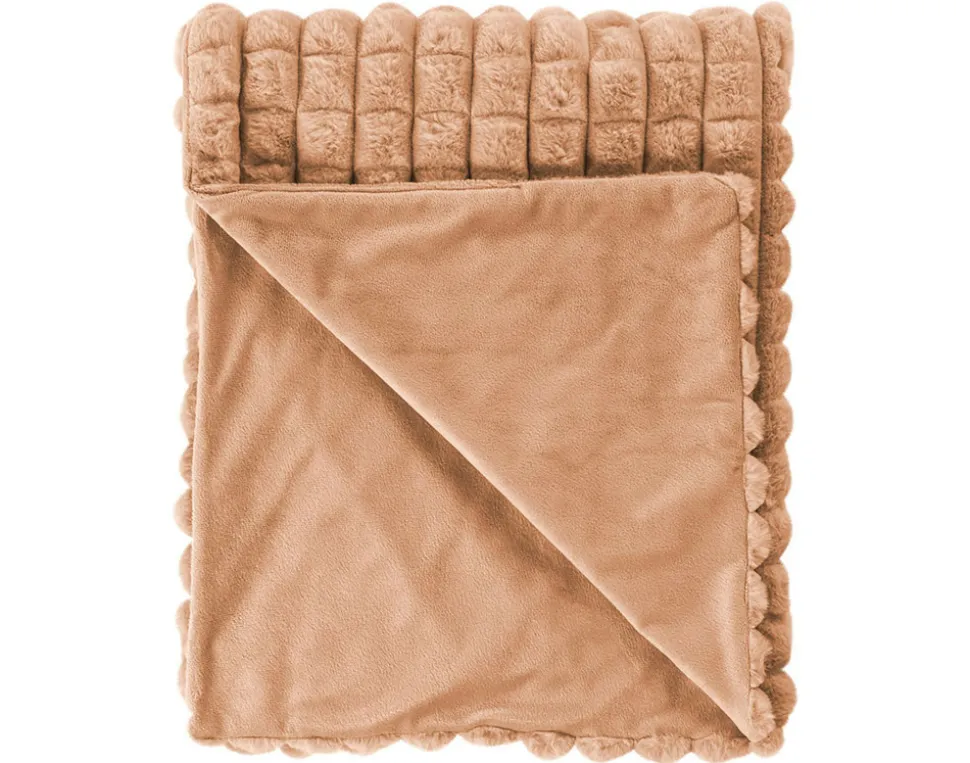 BEST MOBILIER - Sweety - plaid - 150x200 cm - en velours