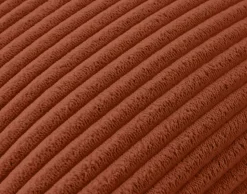 BEST MOBILIER - Topaze - coussin - en velours côtelé - 40x40 cm