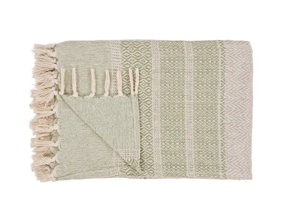 BEST MOBILIER - Vittoria - plaid - 130x180 cm - en coton