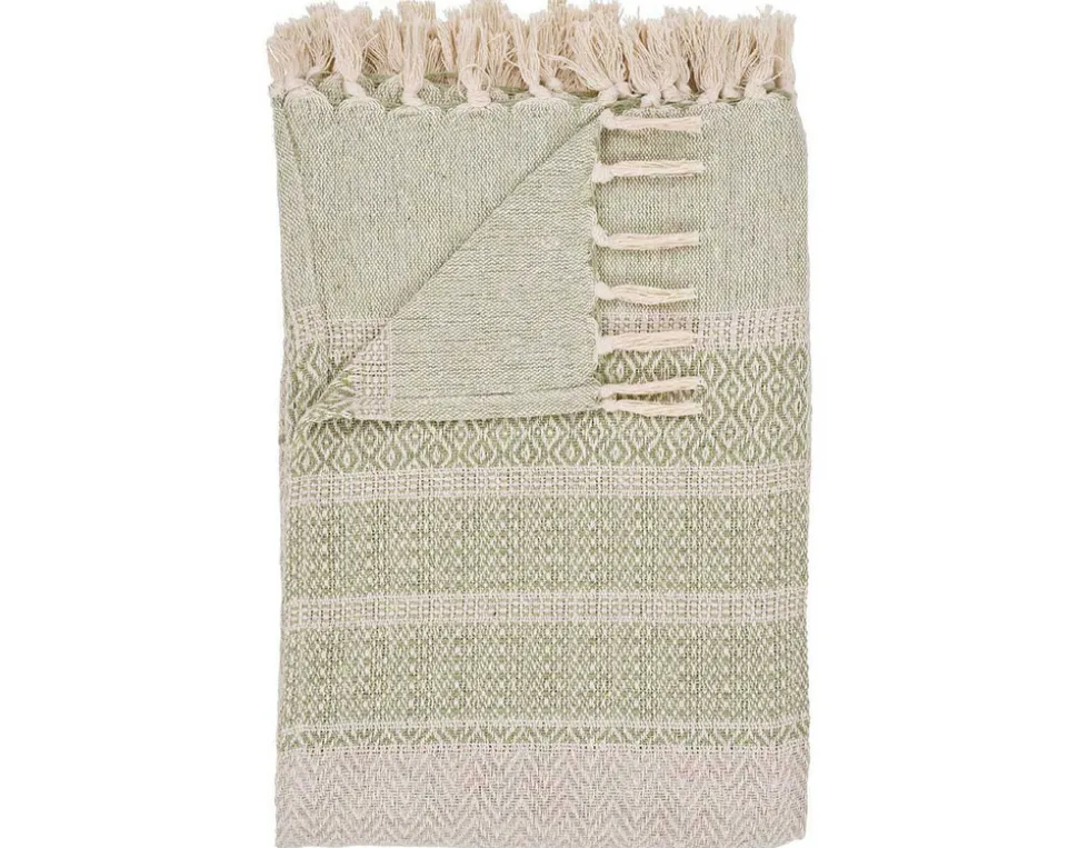 BEST MOBILIER - Vittoria - plaid - 130x180 cm - en coton