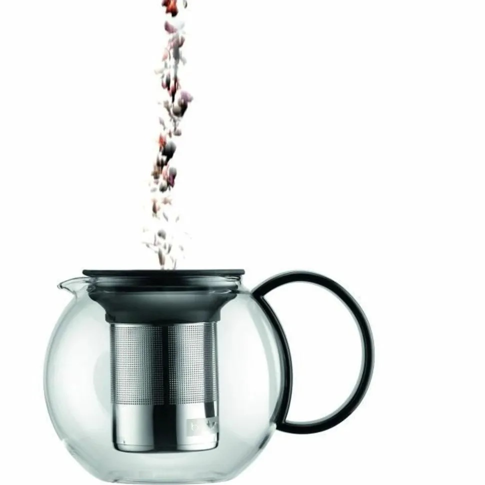 BODUM - Assam - théiere à piston bodum , couvercle plastique, filtre en inox, 0.5 l