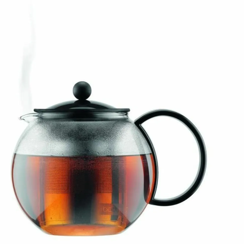 BODUM - Assam - théiere à piston bodum , couvercle plastique, filtre en inox, 0.5 l