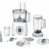 BOSCH - Robot multifonction blanc 800 w avec bol mélangeur 2,3 l