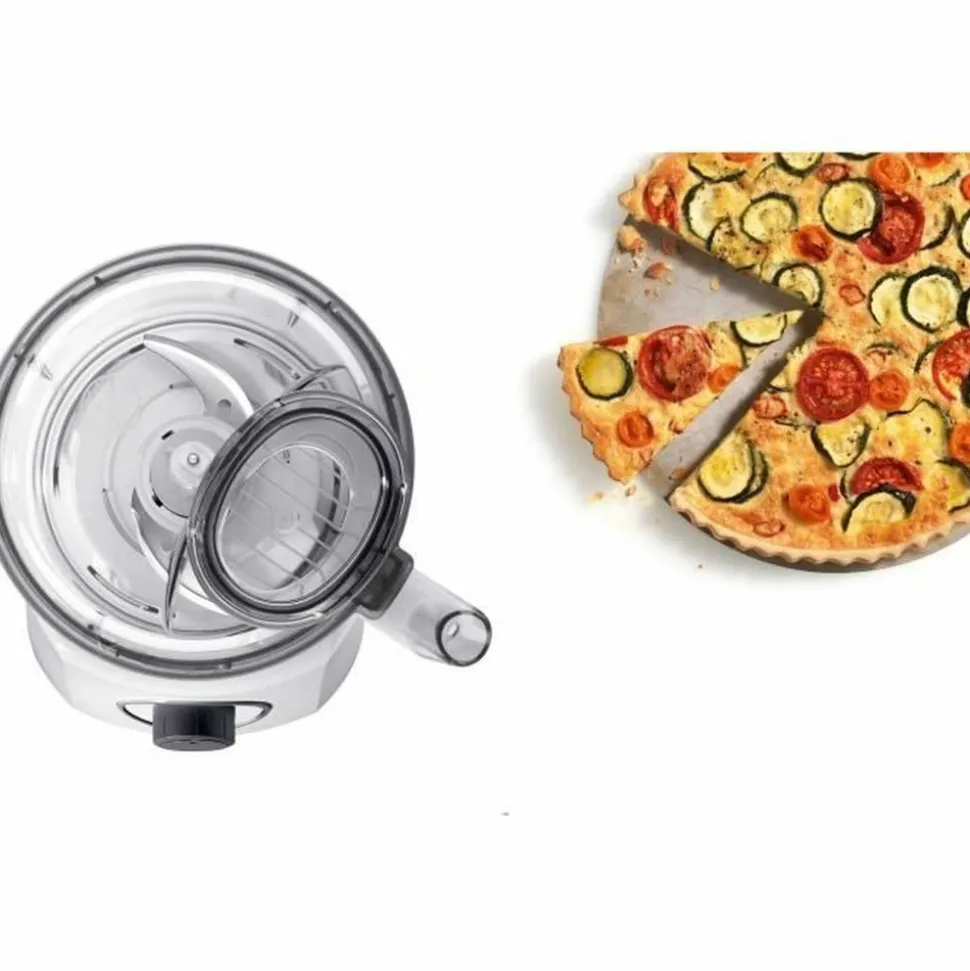 BOSCH - Robot multifonction blanc 800 w avec bol mélangeur 2,3 l