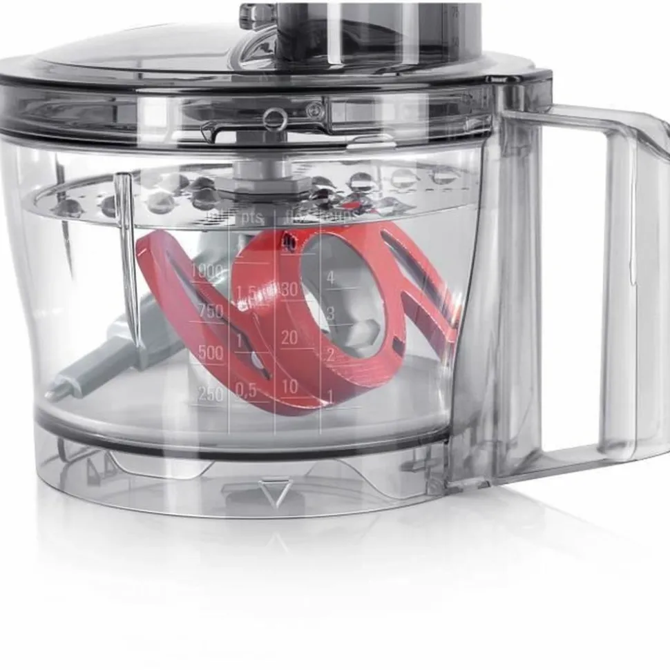 BOSCH - Robot multifonction blanc 800 w avec bol mélangeur 2,3 l