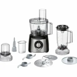 BOSCH - Robot multifonction noir et inox