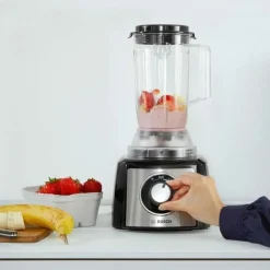 BOSCH - Robot multifonction noir et inox