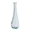 Bouteille Lagrima transparent D.8xH.25cm
