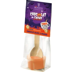 BOVETTI - Cuillère chocolat chaud - chocolat blanc & orange 35g